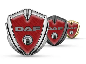 Daf Emblema Fender Badge Stile Sportivo Lucido
